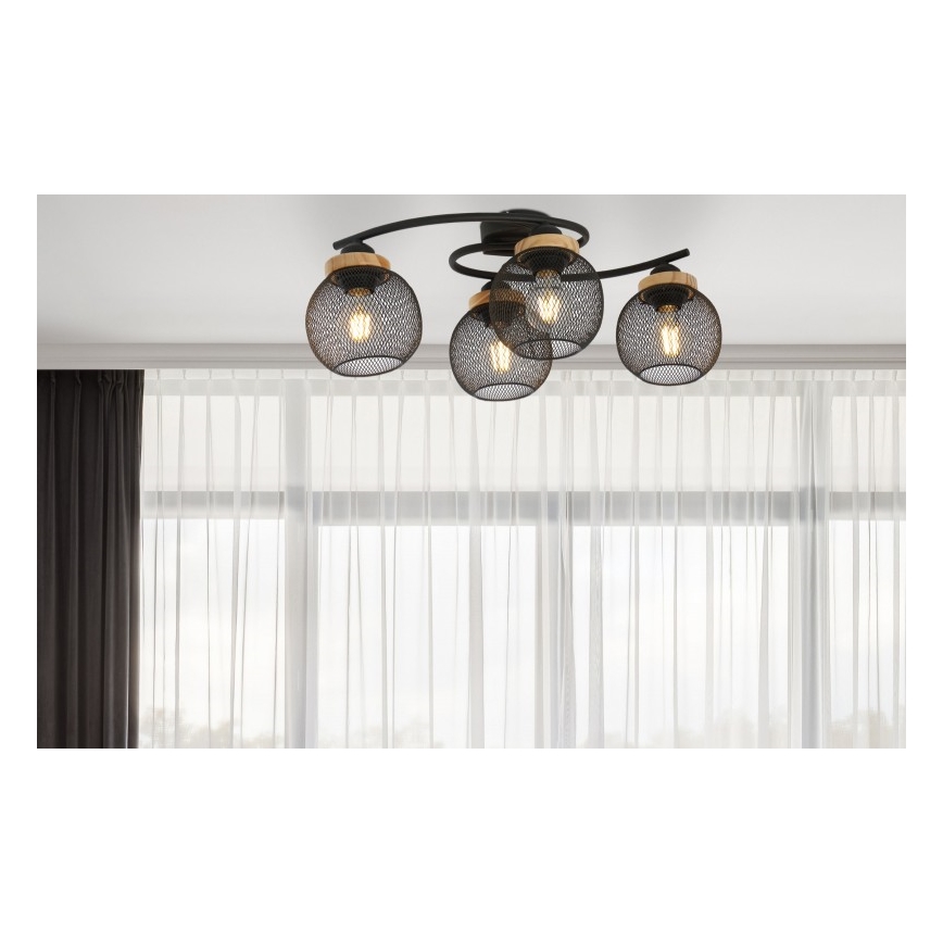 Globo - Candelabro montado à superfície 4xE27/60W/230V