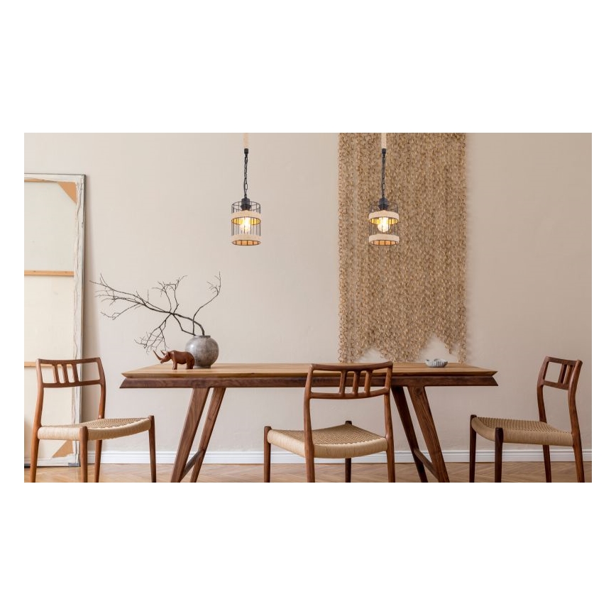 Globo - Candelabro suspenso 1xE27/60W/230V