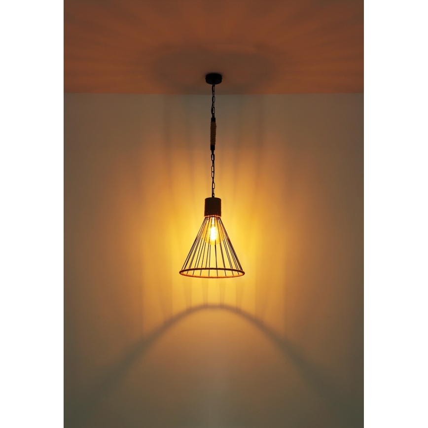 Globo - Candelabro suspenso 1xE27/60W/230V