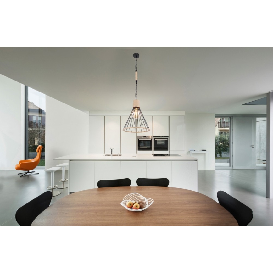 Globo - Candelabro suspenso 1xE27/60W/230V