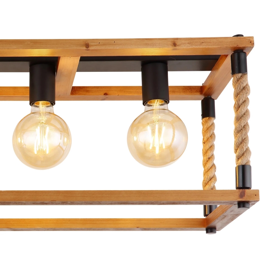 Globo 15691-4D - Iluminação de teto VERNON 4xE27/60W/230V