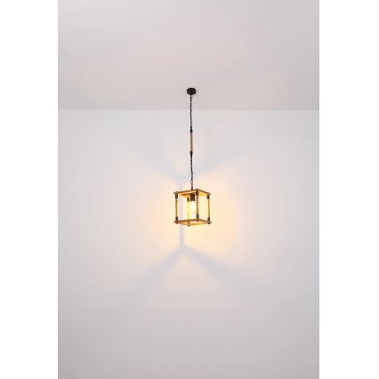 Globo 15691H - Candeeiro suspenso VERNON 1xE27/60W/230V