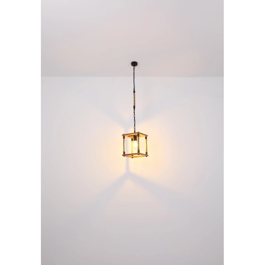 Globo 15691H - Candeeiro suspenso VERNON 1xE27/60W/230V