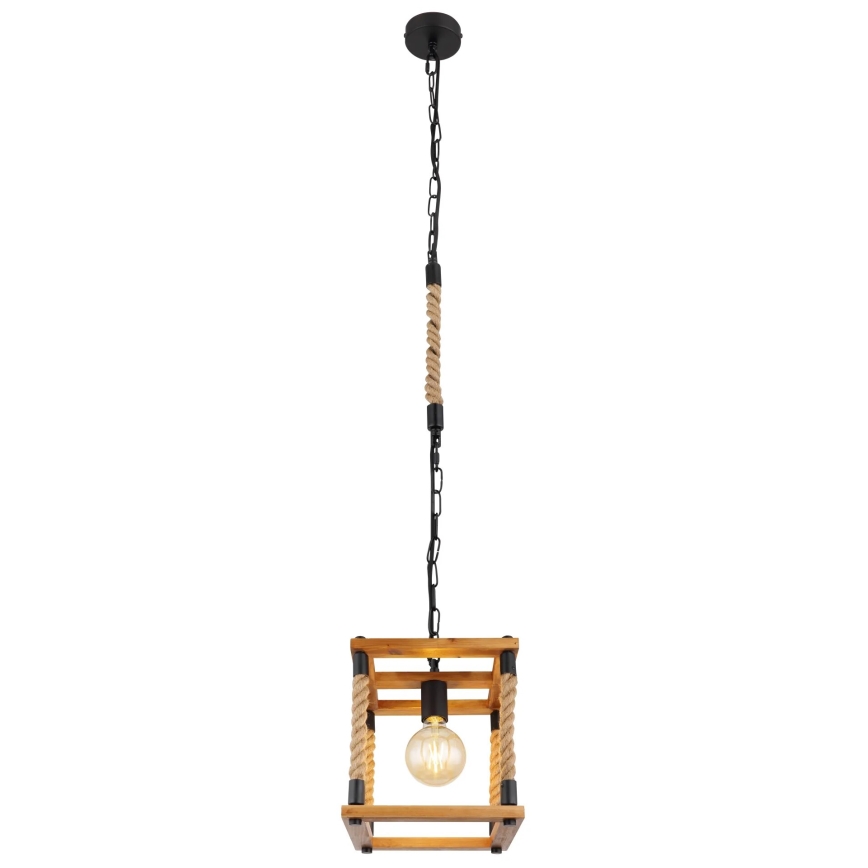 Globo 15691H - Candeeiro suspenso VERNON 1xE27/60W/230V