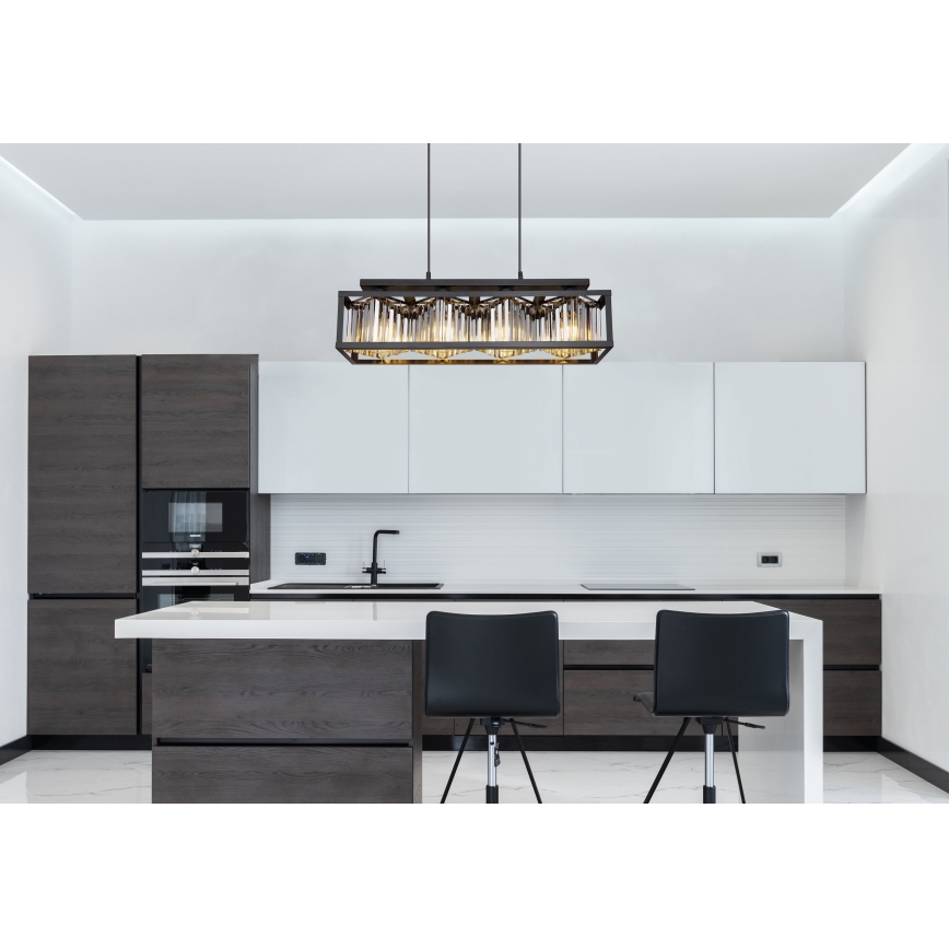 Globo - Candeeiro suspenso com cabo 4xE27/40W/230V