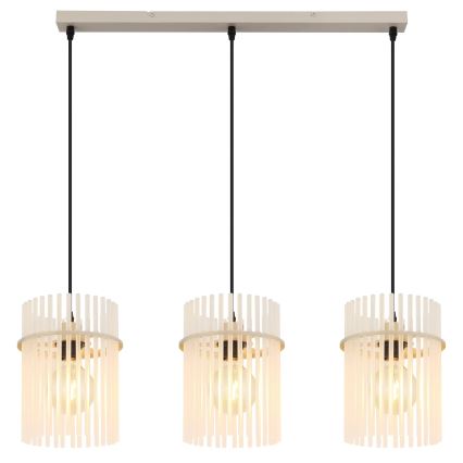 Globo - Lustre suspenso por cabo 3xE27/60W/230V