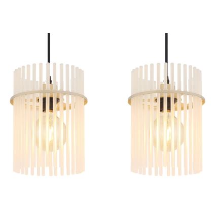 Globo - Lustre suspenso por cabo 3xE27/60W/230V