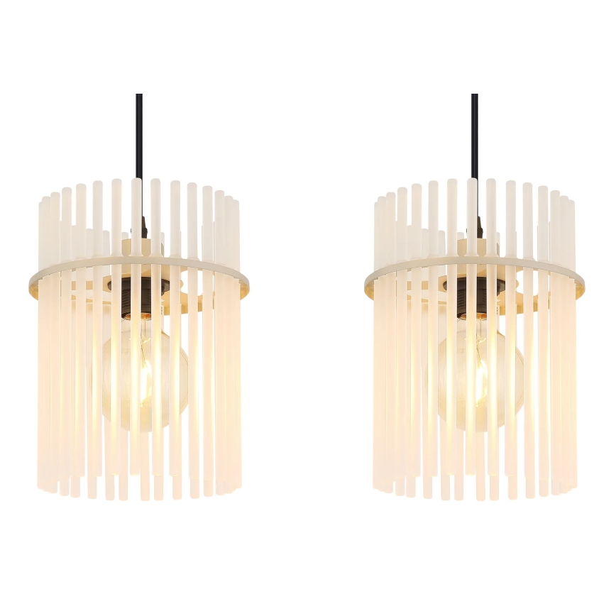 Globo - Lustre suspenso por cabo 3xE27/60W/230V