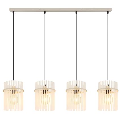 Globo - Lustre suspenso por cabo 4xE27/60W/230V