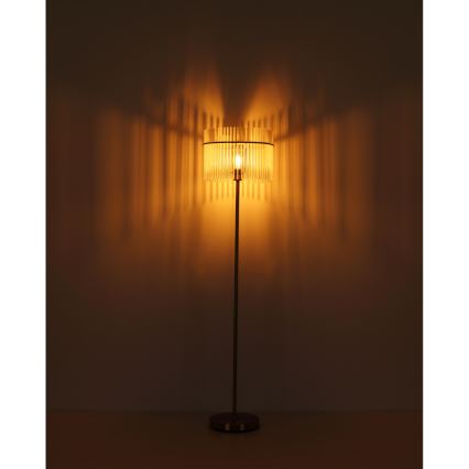 Globo - Candeeiro de chão 1xE27/60W/230V dourado