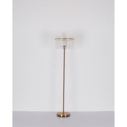 Globo - Candeeiro de chão 1xE27/60W/230V dourado