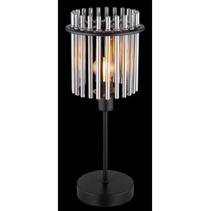 Globo - Candeeiro de mesa 1xE14/40W/230V diâmetro 15 cm preto