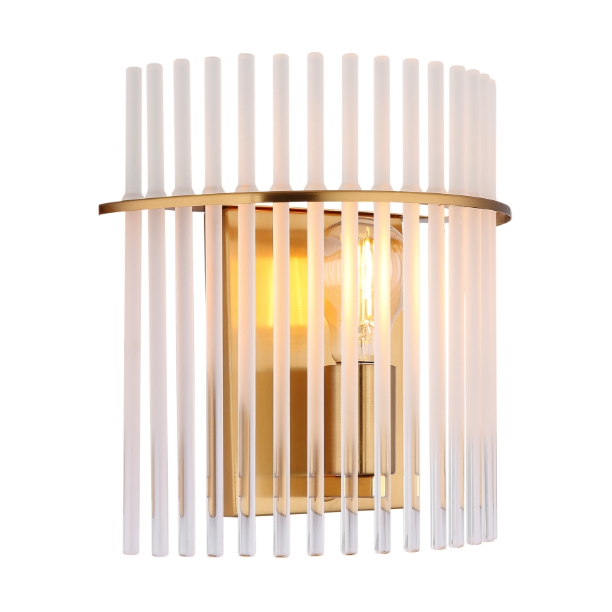 Globo - Iluminação de parede 1xE27/60W/230V dourado