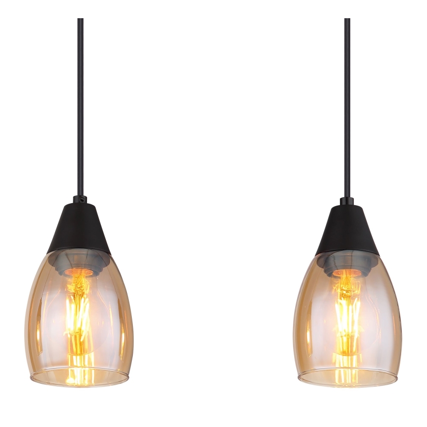 Globo - Candelabro suspenso 3xE27/15W/230V