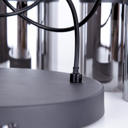 Globo - Candeeiro suspenso 3xE27/15W/230V diâmetro 27 cm carvalho