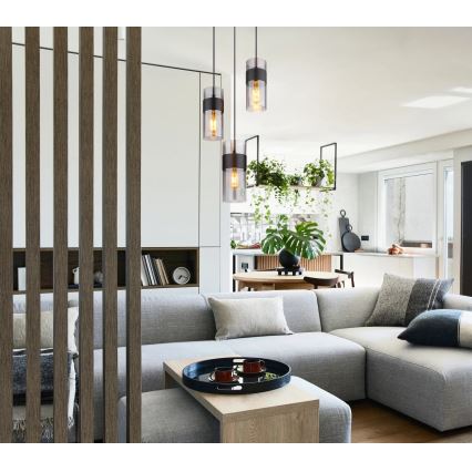 Globo - Candeeiro suspenso 3xE27/60W/230V