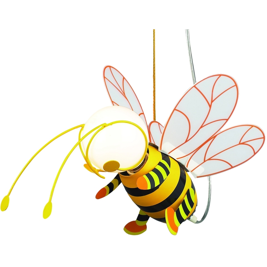 Globo 15725LMDS - Candeeiro  suspenso para crianças LED KITA 1xE27/7W/230V