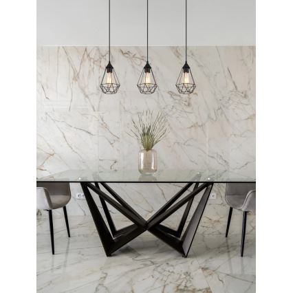 Globo - Candeeiro suspenso 3xE27/60W/230V