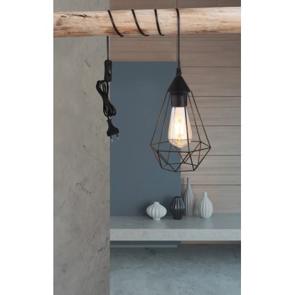 Globo - Candeeiro com tomada 1xE27/60W/230V