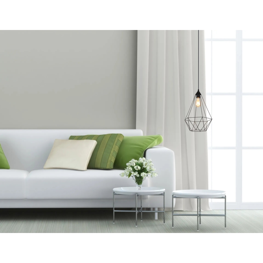 Globo - Candeeiro suspenso 1xE27/60W/230V diâmetro 30 cm