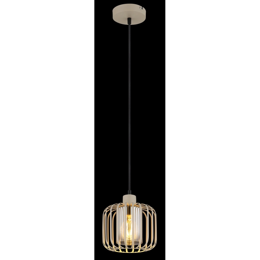 Globo - Pendente em cabo 1xE27/40W/230V Ø 18 cm