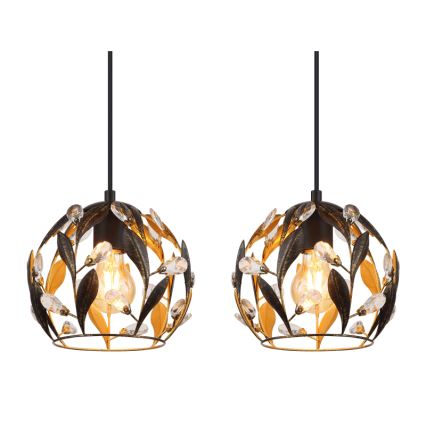 Globo - Lustre pendente com cabo 3xE27/40W/230V