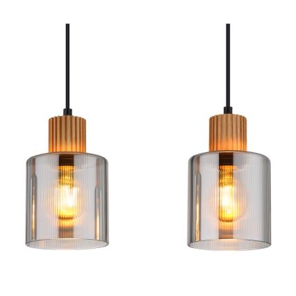 Globo - Lustre pendente em cabo 3xE27/25W/230V