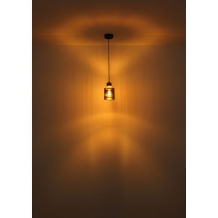 Globo - Candeeiro suspenso em cabo 1xE27/25W/230V Ø 12 cm