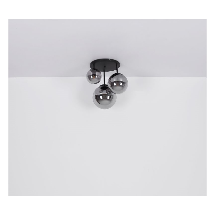 Globo - Candelabro suspenso 3xE27/60W/230V