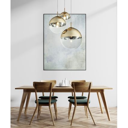 Globo - Candeeiro suspenso 3xE27/40W/230V diâmetro 51 cm