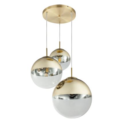 Globo - Candeeiro suspenso 3xE27/40W/230V diâmetro 51 cm