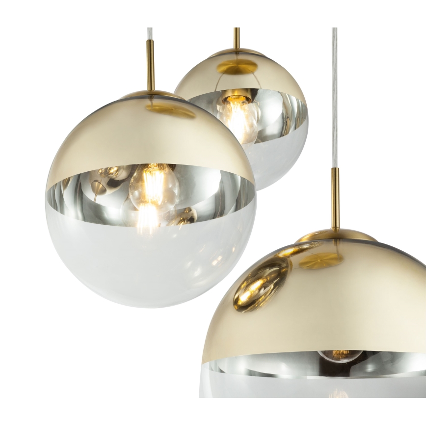 Globo - Candeeiro suspenso 3xE27/40W/230V diâmetro 51 cm