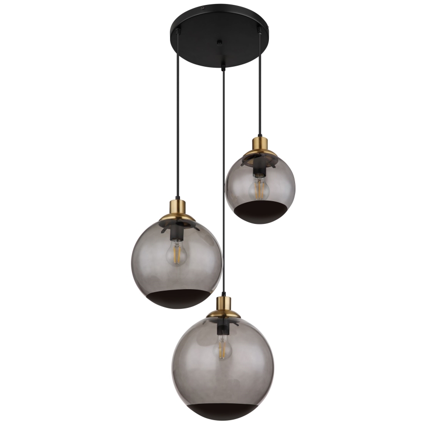 Globo - Candelabro suspenso 3xE27/40W/230V
