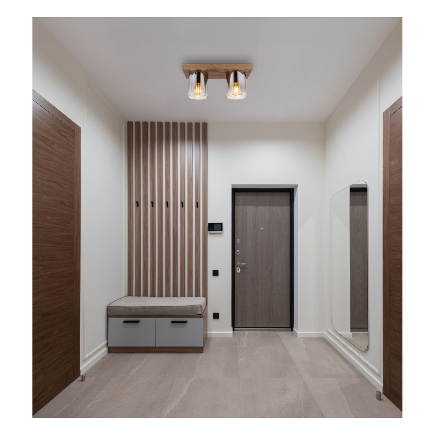 Globo - Candeeiro de tecto 2xE27/40W/230V