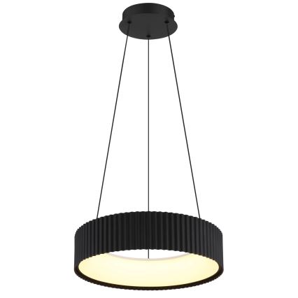 Globo - Pendente em cabo LED/45W/230V 2700/4000/6000K Ø 46 cm preto