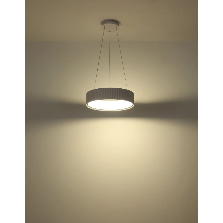 Globo - Lustre LED suspenso por cabo LED/45W/230V 2700/4000/6000K Ø 46 cm branco