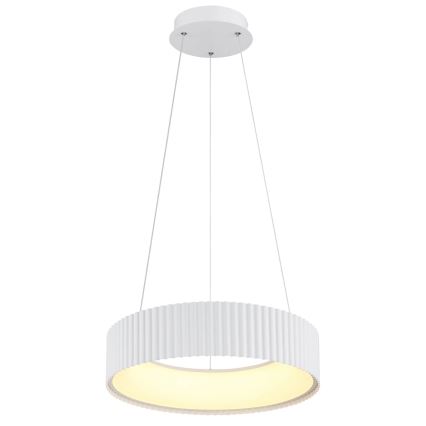 Globo - Lustre LED suspenso por cabo LED/45W/230V 2700/4000/6000K Ø 46 cm branco