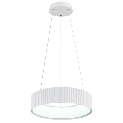 Globo - Lustre LED suspenso por cabo LED/45W/230V 2700/4000/6000K Ø 46 cm branco