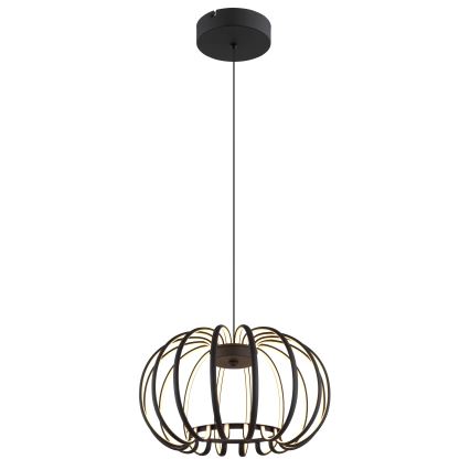 Globo - Lustre LED dimerizável suspenso por cabo LED/40W/230V 3000K preto