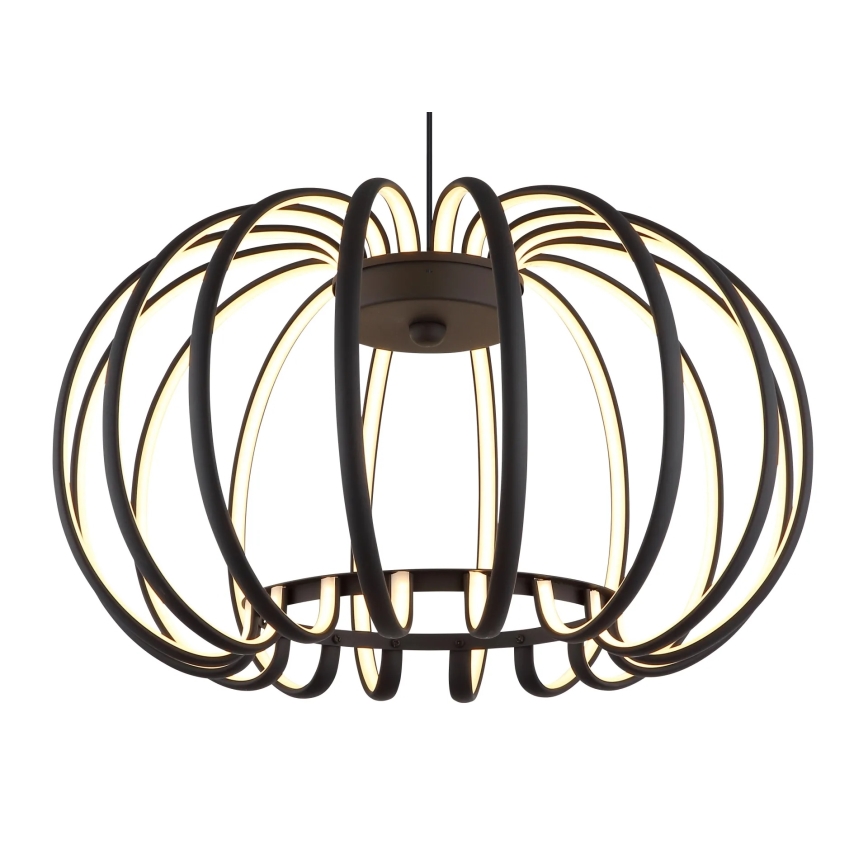 Globo - Lustre LED dimerizável suspenso por cabo LED/40W/230V 3000K preto