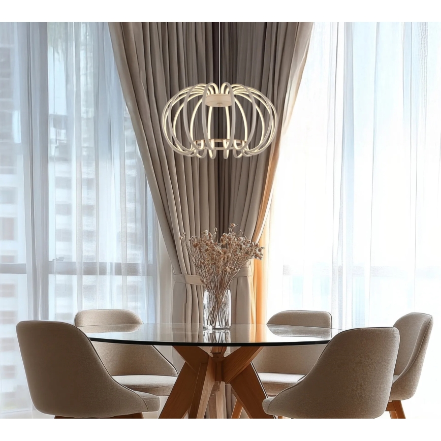 Globo - Lustre LED regulável suspenso por cabo LED/40W/230V 3000K