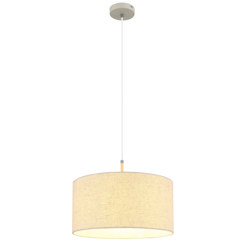 Globo - Luminária pendente com cabo 1xE27/60W/230V