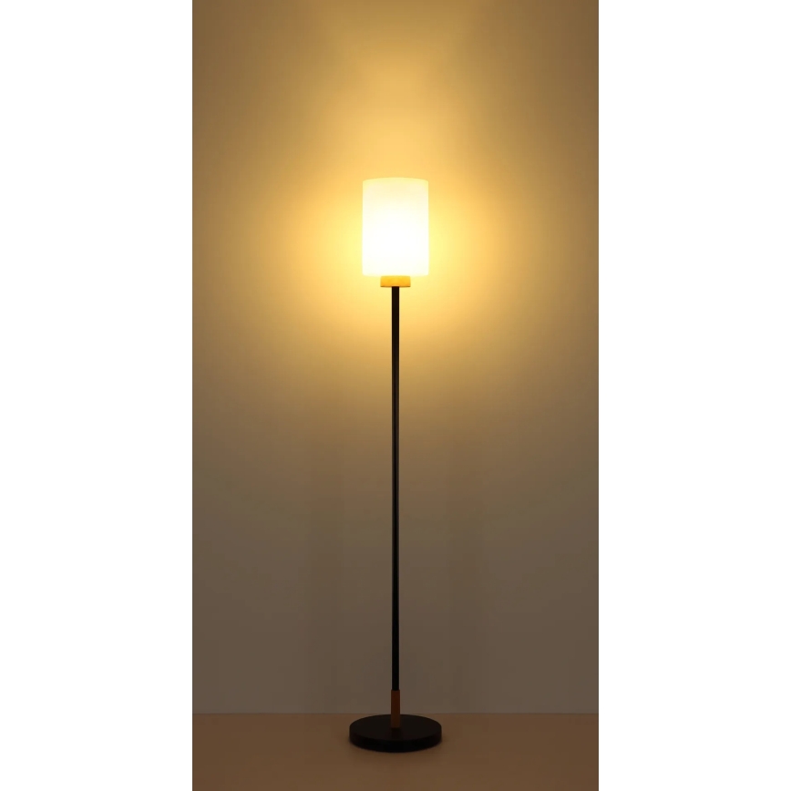 Globo - Candeeiro de pé 1xE27/60W/230V preto/branco