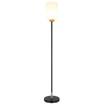 Globo - Candeeiro de pé 1xE27/60W/230V preto/branco
