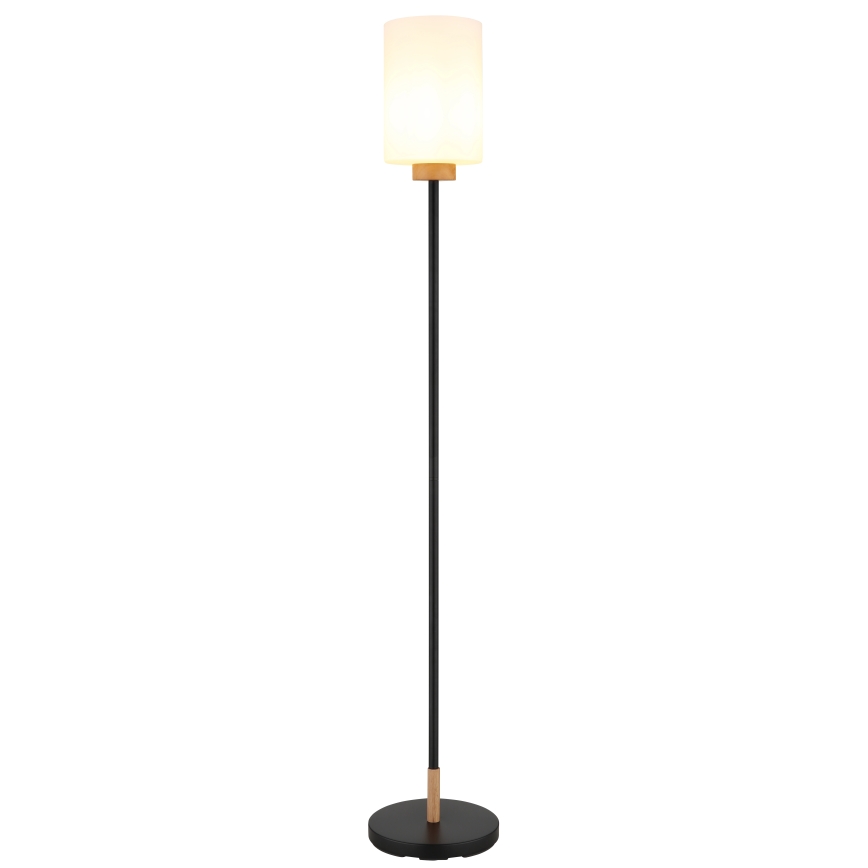 Globo - Candeeiro de pé 1xE27/60W/230V preto/branco