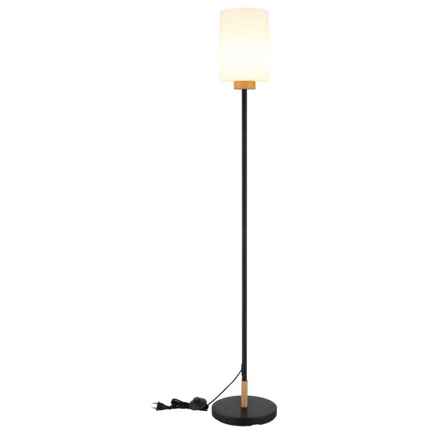 Globo - Candeeiro de pé 1xE27/60W/230V preto/branco