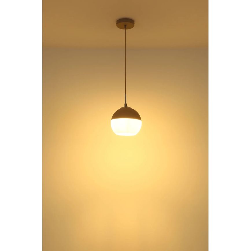 Globo - Lustre pendente com cabo 1xE27/60W/230V, Ø 20 cm