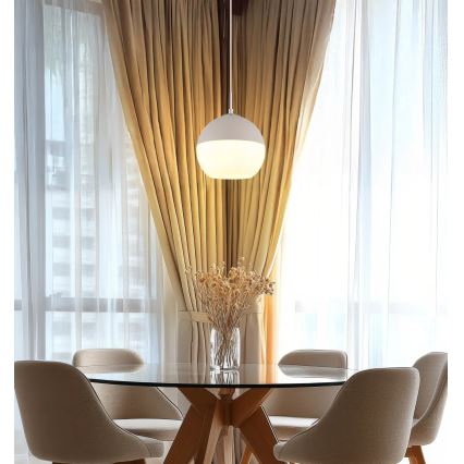 Globo - Lustre suspenso em cabo 1xE27/60W/230V Ø 25 cm