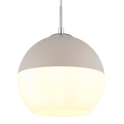 Globo - Lustre suspenso em cabo 1xE27/60W/230V Ø 25 cm