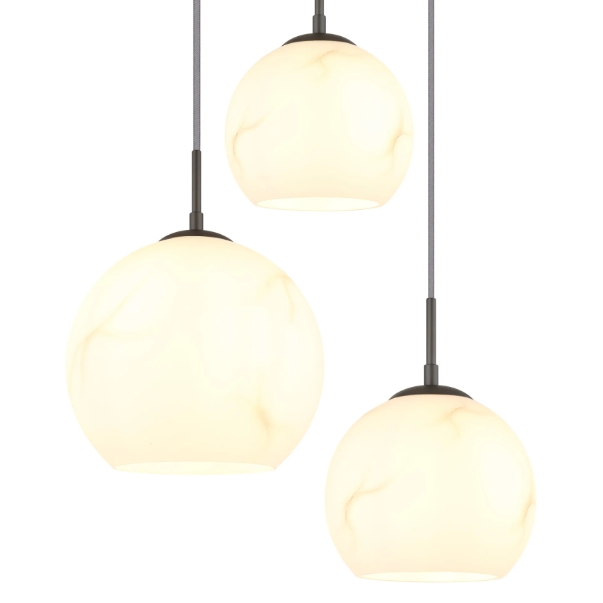 Globo - Lustre suspenso em cabo 5xE27/60W/230V Ø 75 cm